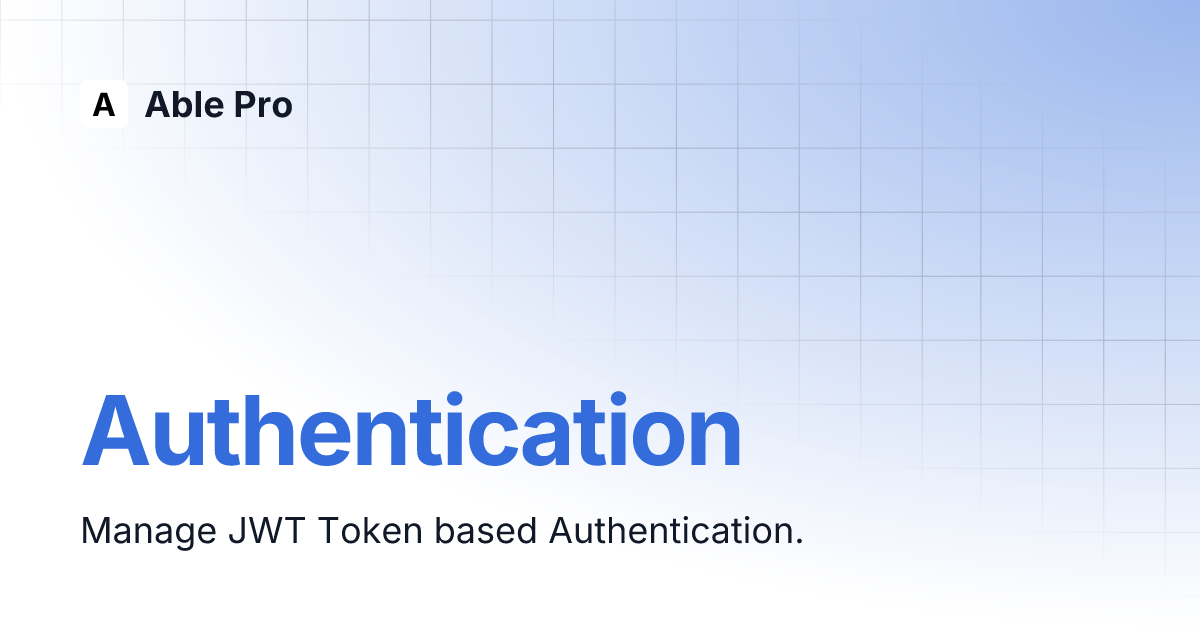 Authentication able pro